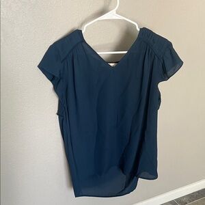 Chic Deep Blue Women's Blouse